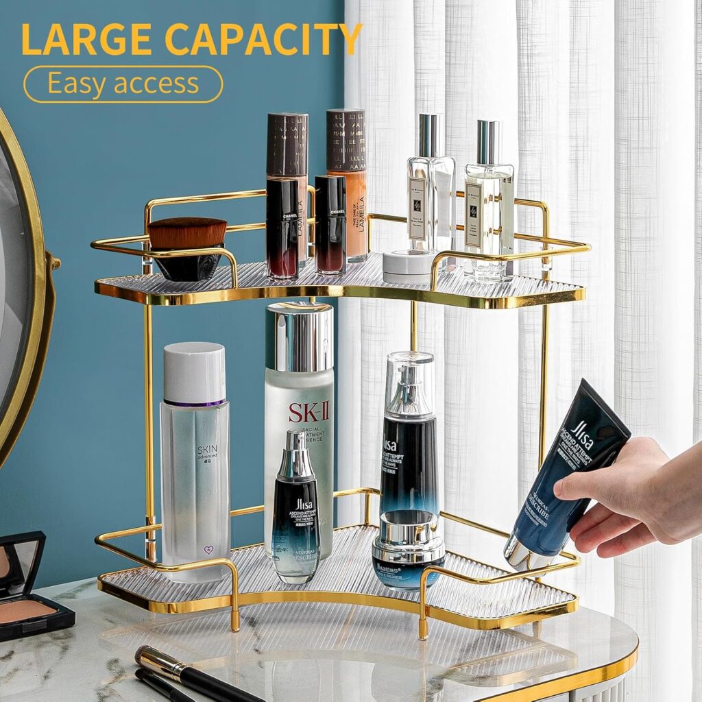 Corner Makup Storage Rack-best ware world